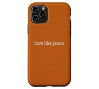 Christian Faith Believe, Love Like Jesus Minimal Design Custodia per iPhone 11 Pro