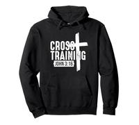 Christian Faith Believe, The Word of God, Cross Training Felpa con Cappuccio