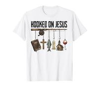 Christian Faith - Camicia da Pesca agganciata a Gesù Maglietta