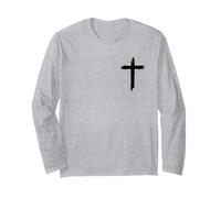 Christian Faith Cross Jesus Christ For Christians Maglia a Manica