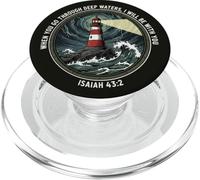 Christian Faith Faro Isaia 43 2 Ocean Storm Verse PopSockets PopGrip per MagSafe