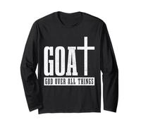 Christian Faith G.O.A.T. Chiesa Gesù Pastore Maglia a Manica