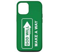 Christian Faith Inspirational Reminder - God Will Make a Way Custodia per iPhone 12/12 Pro