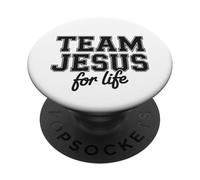Christian Faith Team Gesù per la vita PopSockets PopGrip Adesivo