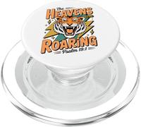 Christian Faith Tiger I cieli stanno ruggendo PopSockets PopGrip per MagSafe