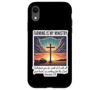 Christian Farmer Farming è il mio Signore del Ministero Gesù Cristo Custodia per iPhone XR