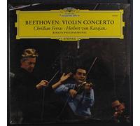CHRISTIAN FERRAS & HERBERT VON KARAJAN - beethoven: violin concertos LP