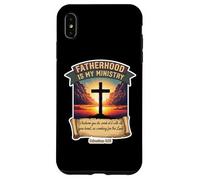 Christian Festa del papà paternità è il mio ministero papà papà Custodia per iPhone XS Max