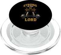 Christian Fitness Forte nel Signore Cool Mens Fede PopSockets PopGrip per MagSafe