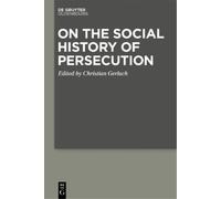 Christian Gerlach On the Social History of Persecution (Copertina rigida)