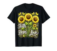 Christian Girasole Fede Speranza Amore Maglietta
