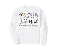 Christian Girls Nerd Bible Study Scripture Pastor God Jesus Felpa