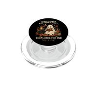Christian Halloween Gesù Ghost Lettura Libro PopSockets PopGrip per MagSafe