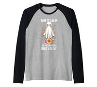 Christian Halloween - Non Ho Paura Conosco Lo Spirito Santo Maglia con Maniche Raglan