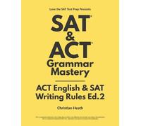 Christian Heath SAT & ACT Grammar Mastery (Tascabile)
