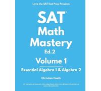 Christian Heath SAT Math Mastery (Tascabile) SAT Math Mastery