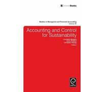 Christian Herzig Accounting and Control for Sustainability (Copertina rigida)