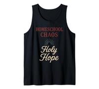 Christian Homeschool Mamma Esausto Caos Fede Umorismo Canotta