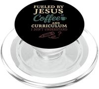 Christian Homeschool Mamma Esausto Caos Fede Umorismo PopSockets PopGrip per MagSafe