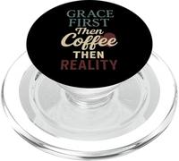 Christian Homeschool Mamma Esausto Caos Fede Umorismo PopSockets PopGrip per MagSafe