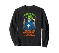 Christian Humor sin No More Or Do Fun Donna Religiosa Felpa