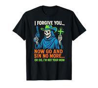 Christian Humor sin No More Or Do Fun Donna Religiosa Maglietta