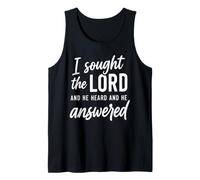 Christian I Sought The Lord And He Heard And He Answered Canotta