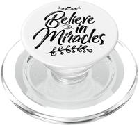 Christian Inspirational Art Pop Socket - Believe In Miracles PopSockets PopGrip per MagSafe