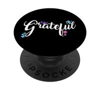 Christian Inspirational Art Pop Socket - Grateful To God PopSockets PopGrip Adesivo