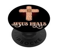 Christian Inspirational Art Pop Socket - Jesus Heals PopSockets PopGrip Adesivo