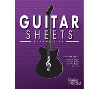 Christian J Triola Guitar Sheets Songwriting Journal (Tascabile) Guitar Sheets