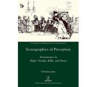 Christian Jany Scenographies of Perception (Tascabile)