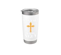 Christian Jesus Meme Non posso ma conosco un ragazzo religioso Bicchiere termico in acciaio inox doppia parete