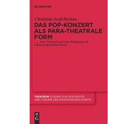 Christian Jooß-Bernau Das Pop-Konzert als para-theatrale Form (Copertina rigida)