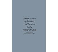 Christian Journal Gifts | Faith Comes by Hearing: Romans 10:17 Notebook Diary for Men, Women and Teens With 100 Bible Verses | Inspirational Scripture ... Pages for Writing Notes, Compact Handy Size