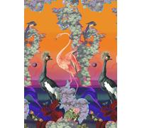 Christian Lacroix Carta da parati panoramica Novafrica Sunset Scene 1 - Tangerine