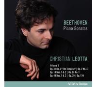 Christian Leotta Piano sonatas, Vol 3 (CD)