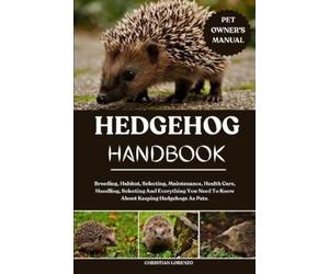 Christian Lorenzo Hedgehog Handbook (Tascabile)