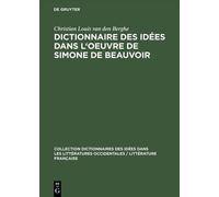 Christian Louis Dictionnaire Des Idées Dans l'Oeuvre de Simo (Copertina rigida)