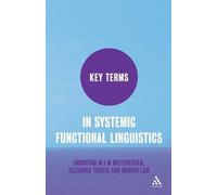 Christian Matthiessen Marvin Lam Ka Key Terms in Systemic Functiona (Tascabile)