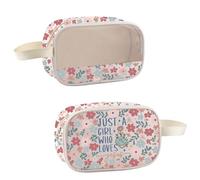 Christian Merch Fede Religioso Regalo Gesù Cerniera Pouch per le Donne Dio Lode Gesù Chiesa Basato sulla fede, Loves Jesus Bag, Borse cosmetiche