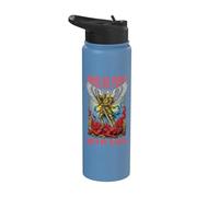 Christian Michael, Arcangelo Guerriero: Non fare pace con Stainless Steel Insulated Water Bottle
