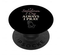 Christian Moglie Ansia Fede Salute Mentale Grazia Gesù PopSockets PopGrip Adesivo