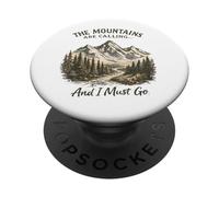 Christian Montagna Foresta Fede Natura All'aperto Inspirational PopSockets PopGrip Adesivo