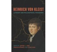 Christian Moser Heinrich von Kleist (Copertina rigida)