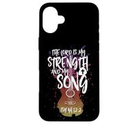 Christian Music Chitarra Chiesa Band Love God Custodia per iPhone 16 Plus