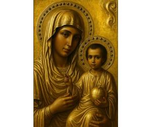 Christian Notebook Orthodox icon 6x9 120 pages lined religious