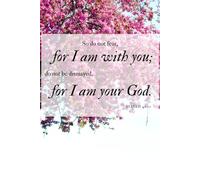 Christian Notebook With A Bible Verse: Christian Notepad, A5, White, Lined Journal, Gift for Her, Devotional Notebook, Religious Gift, Tree, Nature, Pink