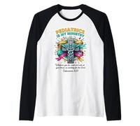 Christian Pediatra Medico Pediatria è Il Mio Ministero Dio Maglia con Maniche Raglan