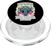 Christian Pediatra Medico Pediatria è il mio ministero Dio PopSockets PopGrip per MagSafe